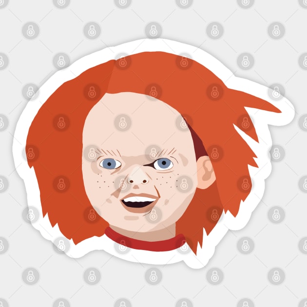 Chucky Sticker by ElviaMontemayor